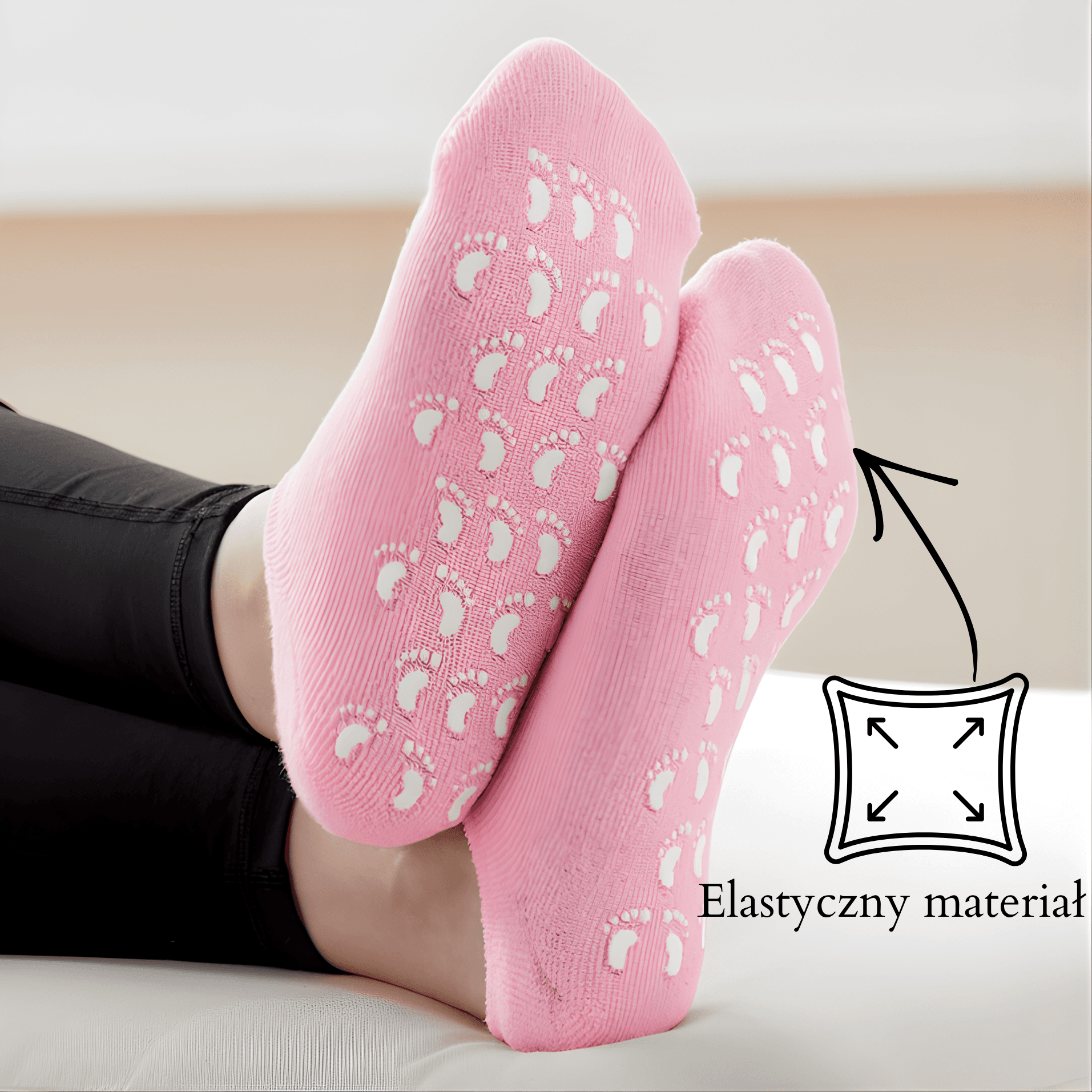 Chmurki- skarpetki odmładzające stopy